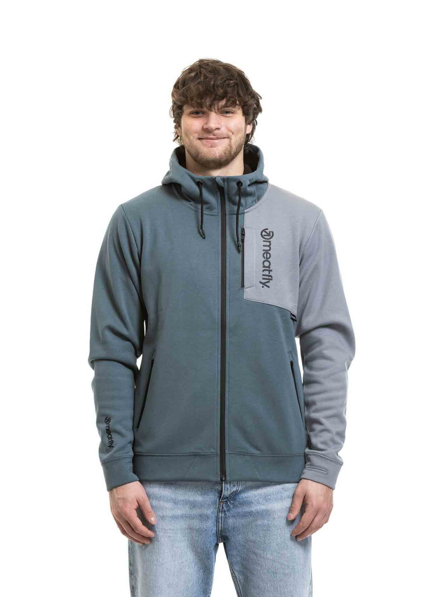 Pánská Technická Mikina Lightyear Blue Sea / Silver Meatfly