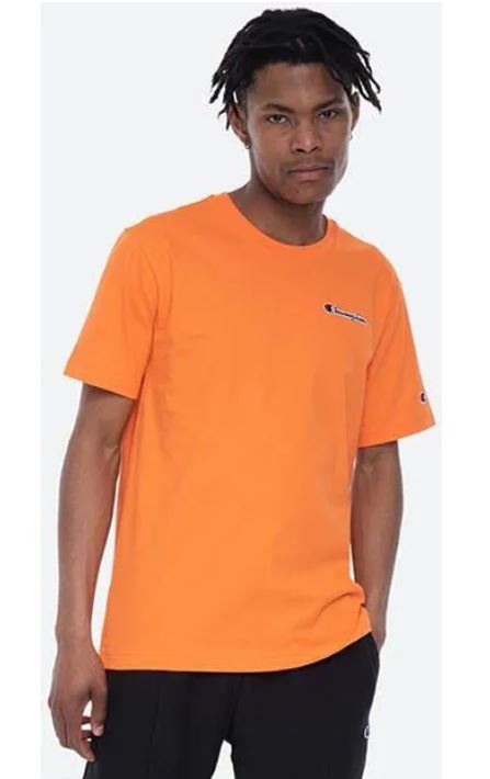 Pánské triko Champion Hoodie Orange Men|S