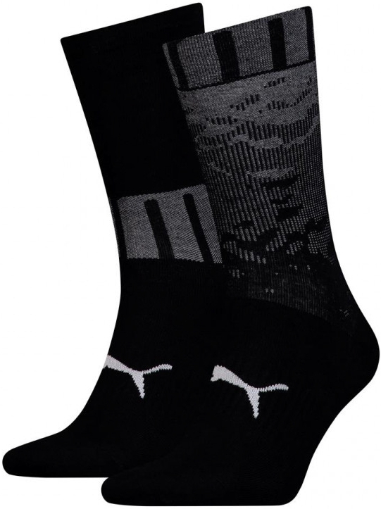 Ponožky Puma Sock 2P Black|39-42