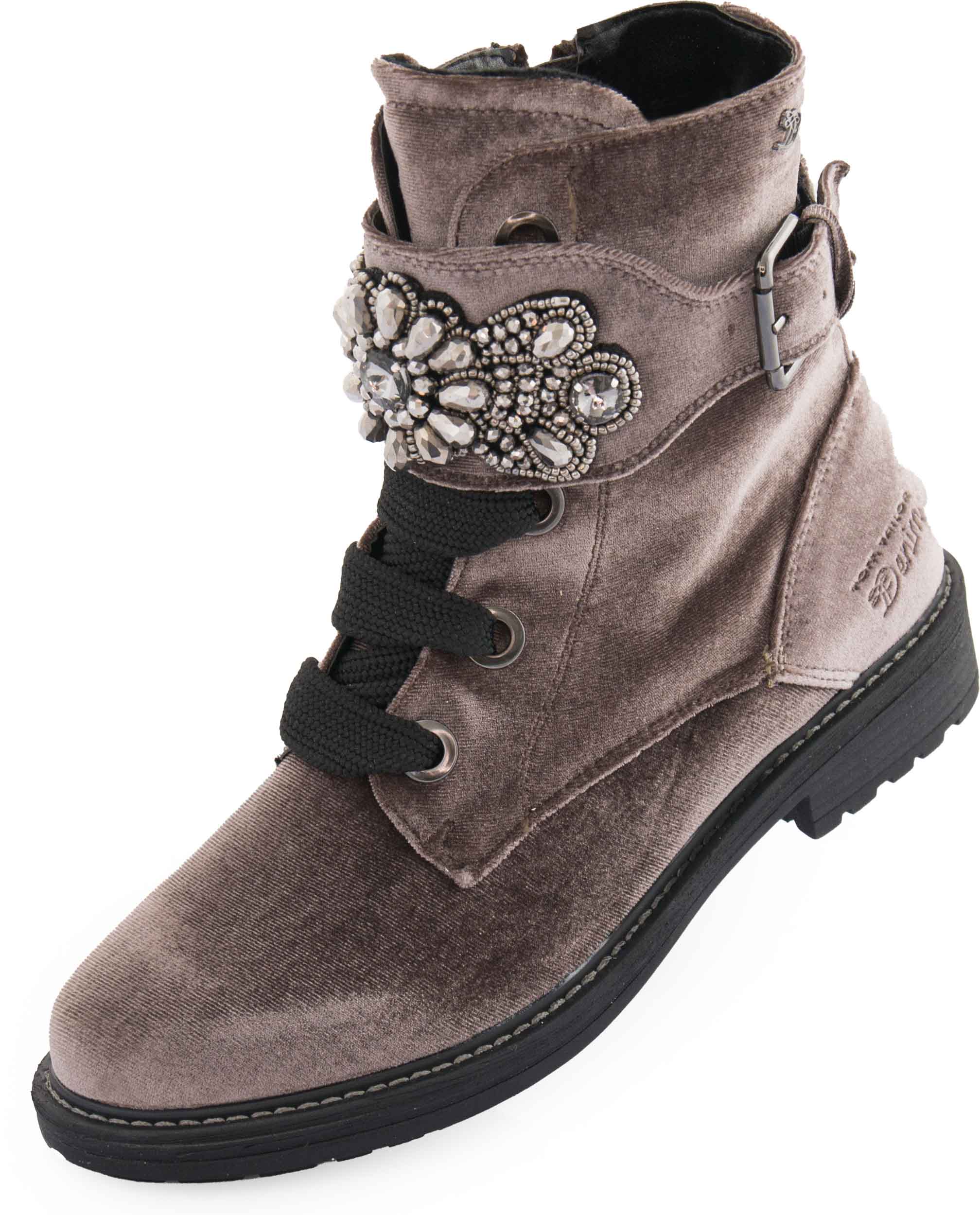 Dámské boty Tom Tailor Stiefel Damen Taupe|40
