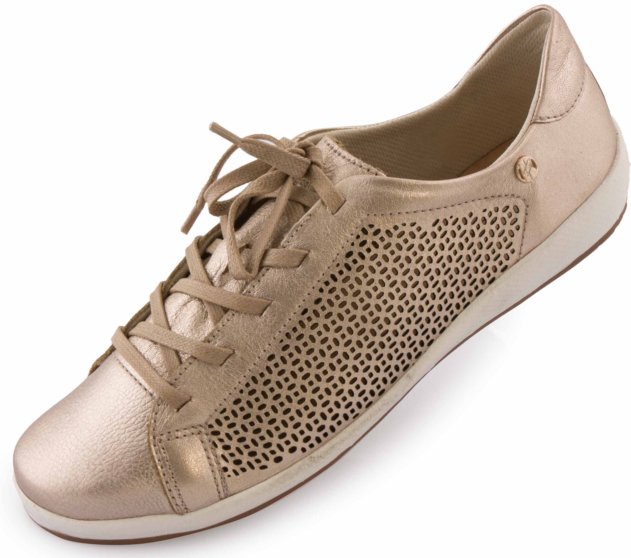 Dámské kožené boty Bottero Couro Metalizado|36