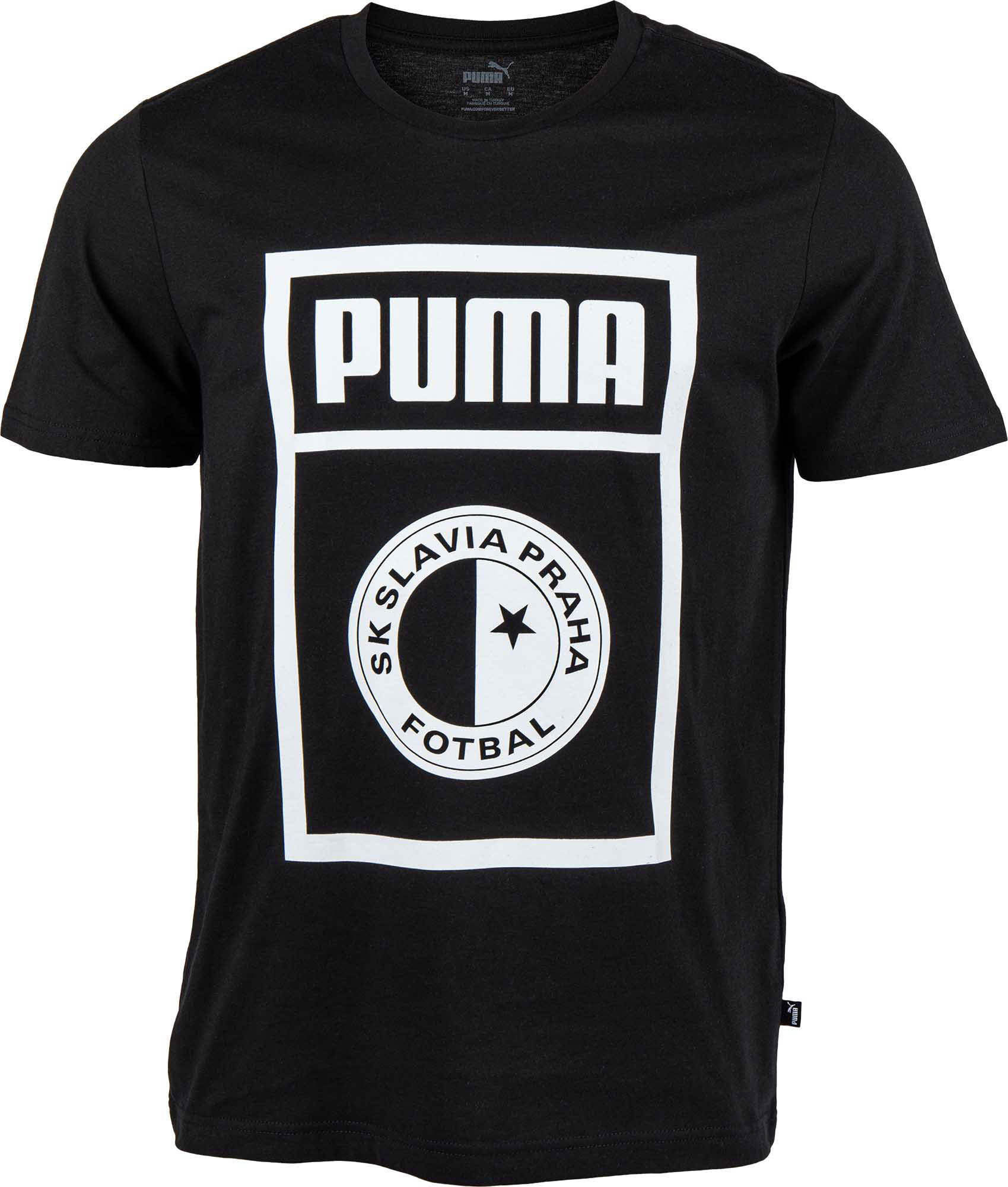 Pánské triko Puma SLAVIA PRAGUE GRAPHIC TEE|S