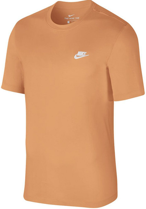 Pánské triko Nike Club T-Shirt Orange|XXL