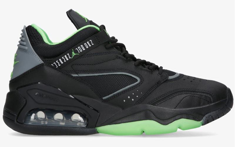Boty Nike Air Jordan Men Point Lane Black-Green-Grey|45