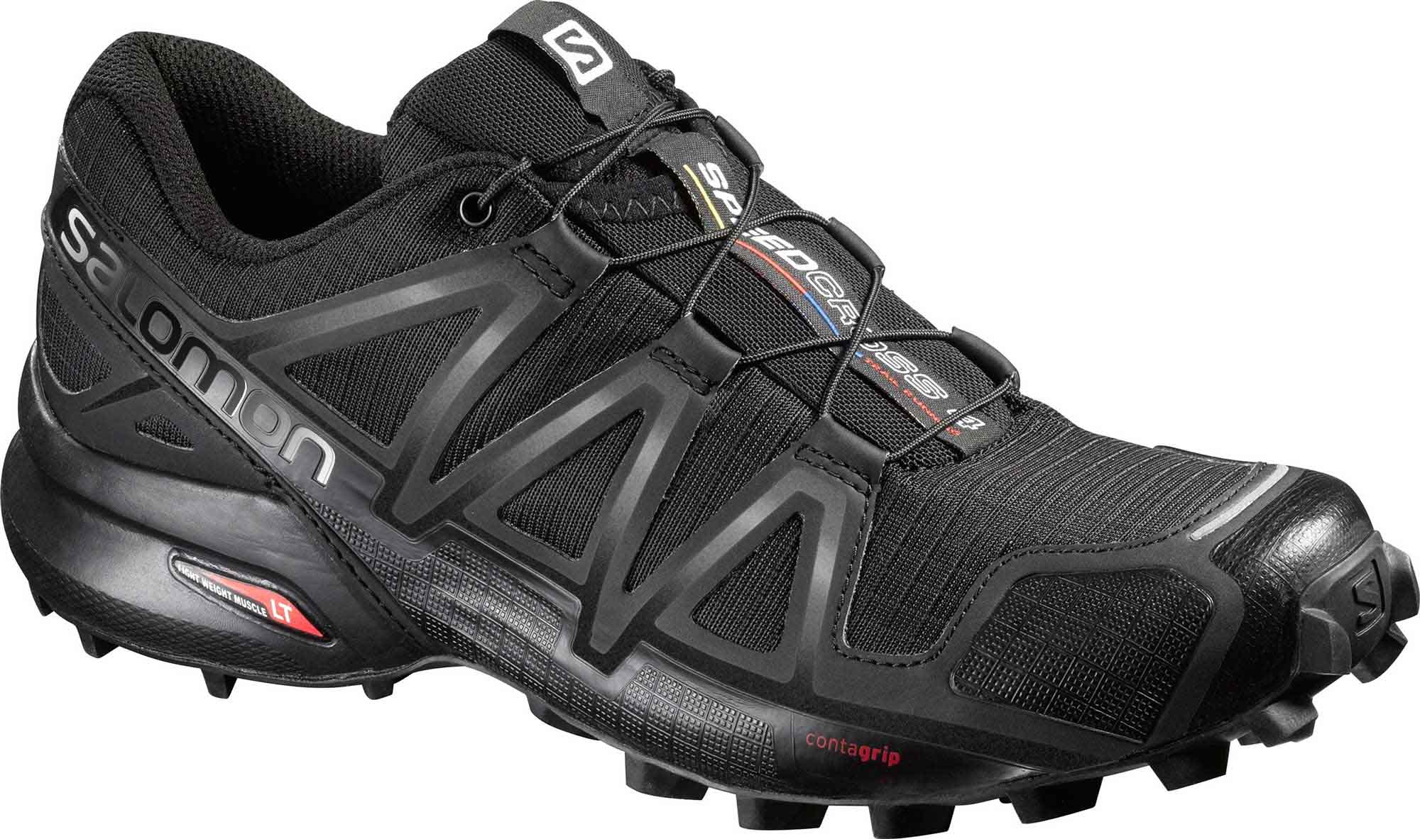 Dámské boty Salomon Wms Hiking Boot Speedcross 4 Black|39 1/3