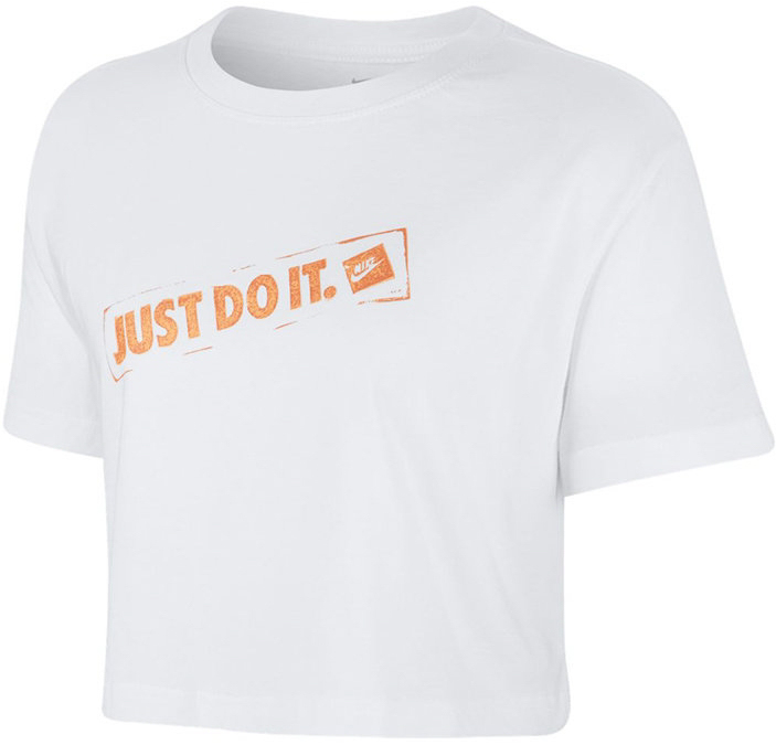 Dámské triko Nike Wms T-Shirt Crop Stamp|M