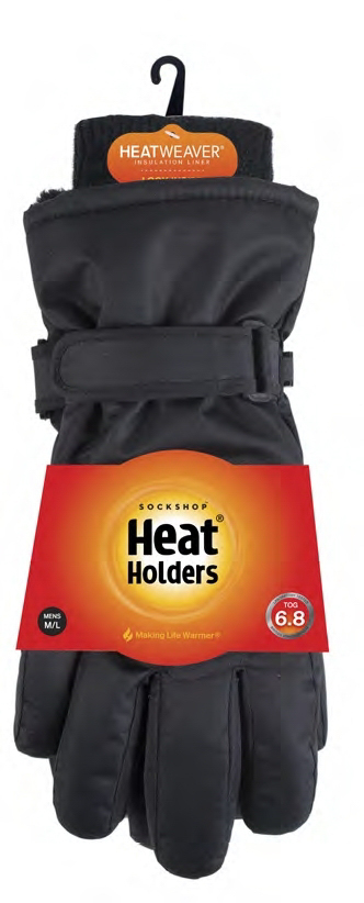 Lyžařské rukavice Heat Holders black|M-L