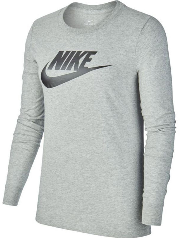 Dámské triko Nike Essential Icon Futura Grey|S