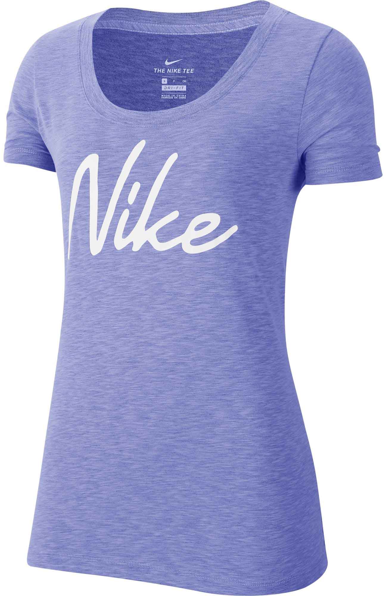 Dámské triko Nike Dri-Fit T-Shirt Purple|M