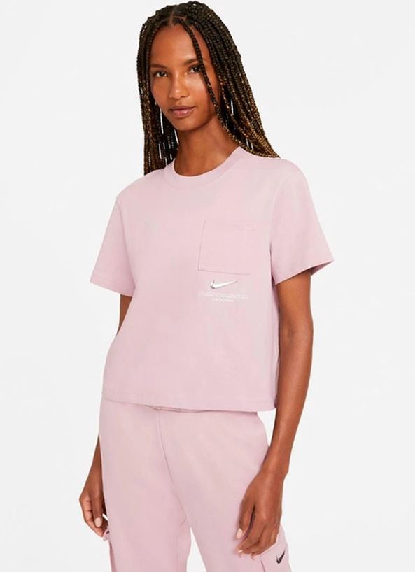 Dámské triko Nike Swoosh Pink Women|XS