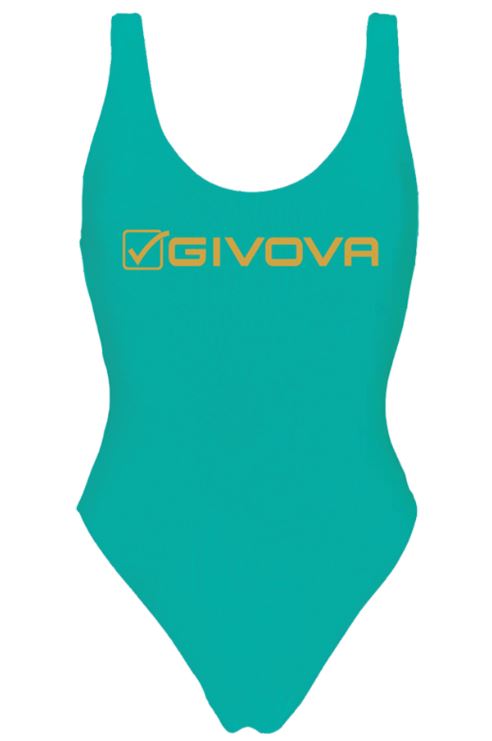 Dámské plavky GIVOVA Olympic Swimsuit Tiffany Green|S