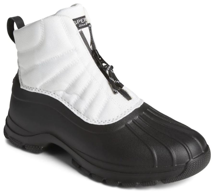Dámské zimní boty Sperry Wms Duckfloat Zip Up White|37