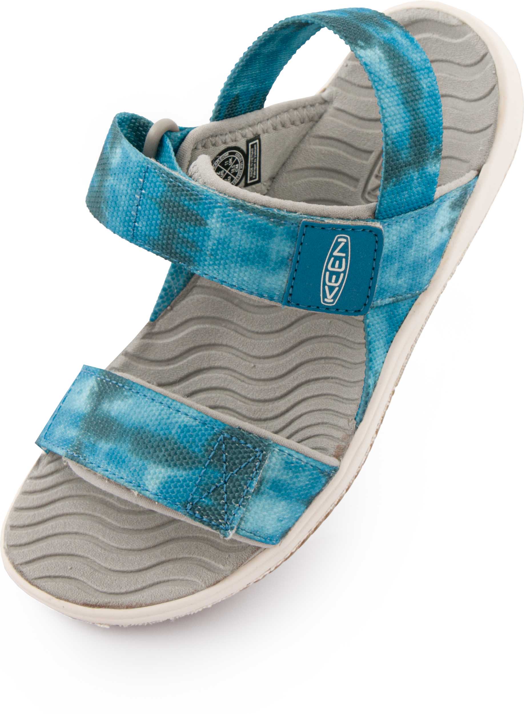 Dětské sandály Keen Jr Elle Backstrap Sea Mosse-Fjord Blue|24
