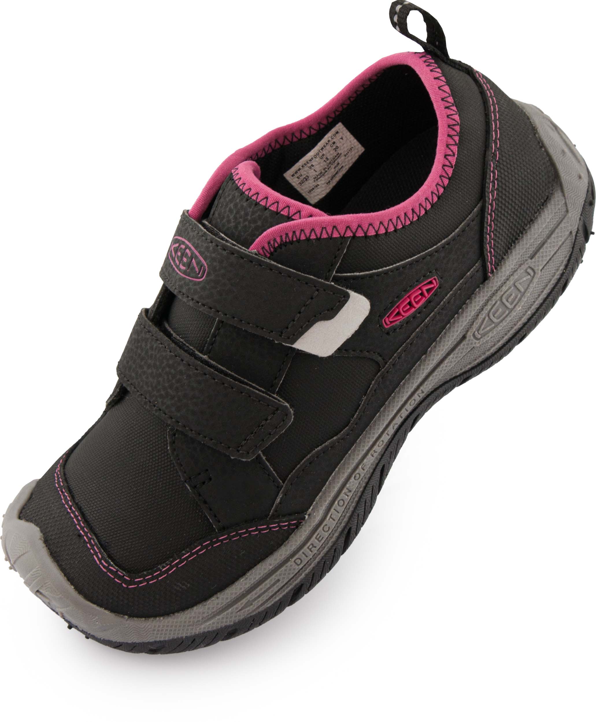 Dětské boty Keen Jr Speed Hound Black-Fuchsia Purple|32-33