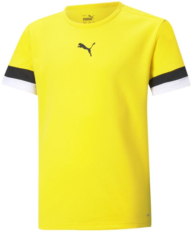 Dětské sportovní triko PUMA Teamrise yellow|128