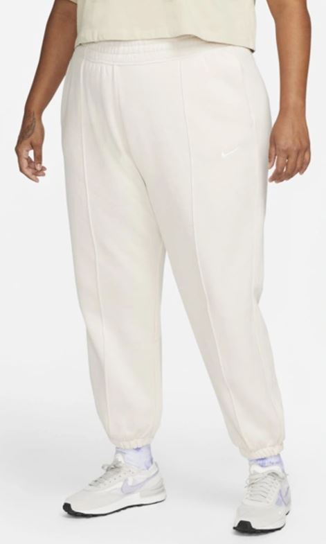 Dámské tepláky Nike Fleece Sweatpants White (Plus Size)|3X