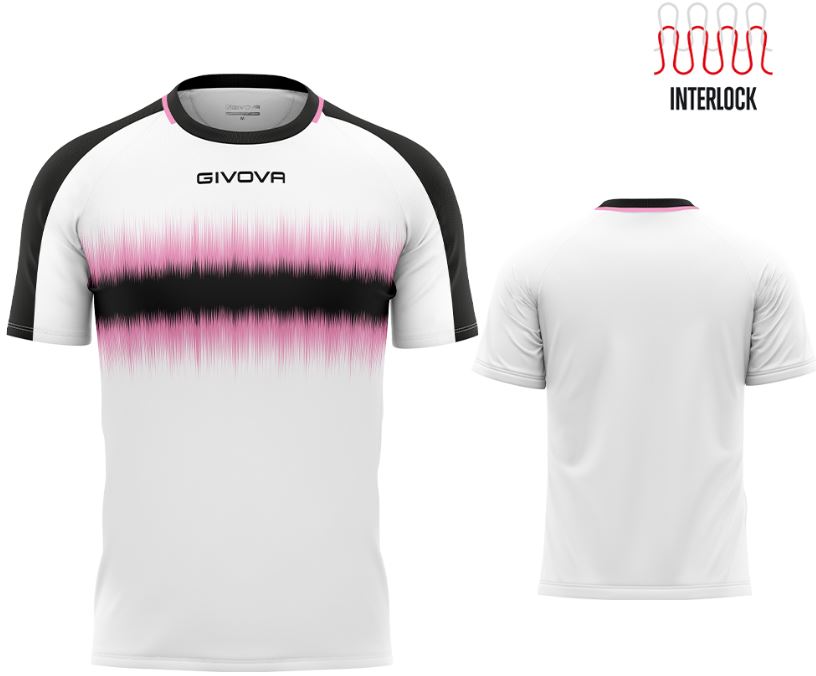 Sportovní triko GIVOVA Radio pink-black|XL