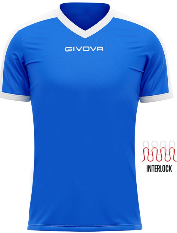 Sportovní triko GIVOVA Revolution royal-white|M