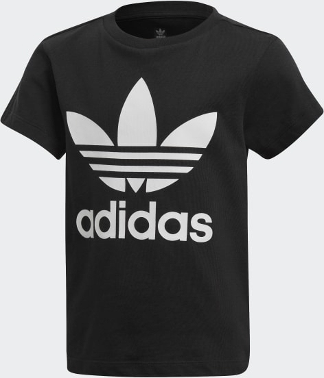 Dětské triko Adidas Trefoil Tee Black Junior|116
