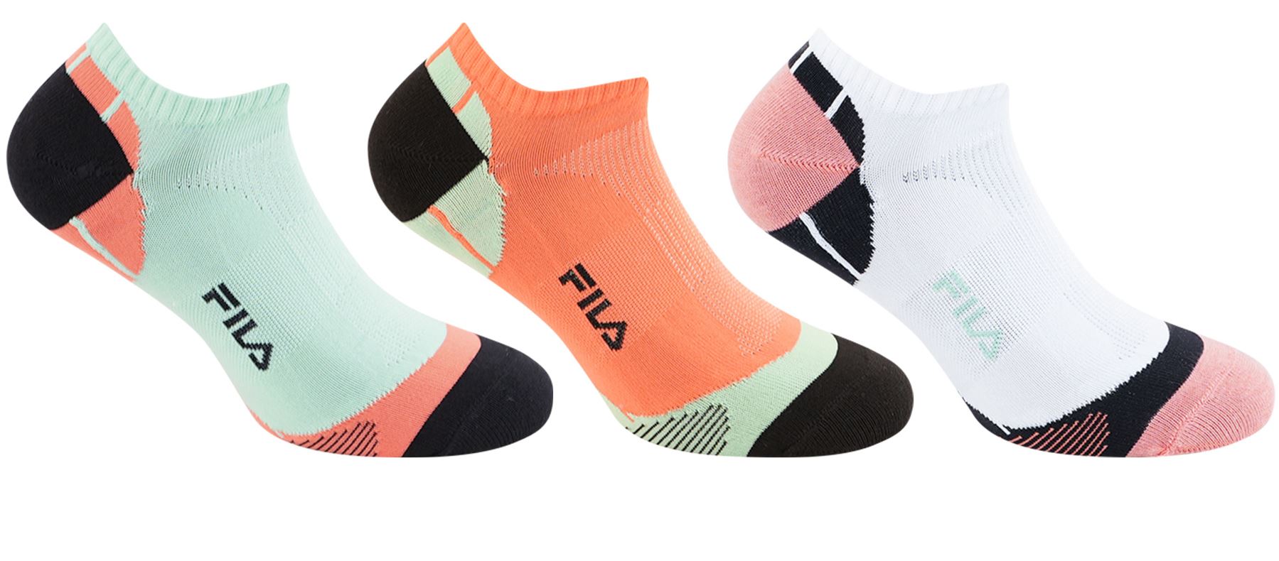 Ponožky FILA Unisex Invisible Multisport Lady Color