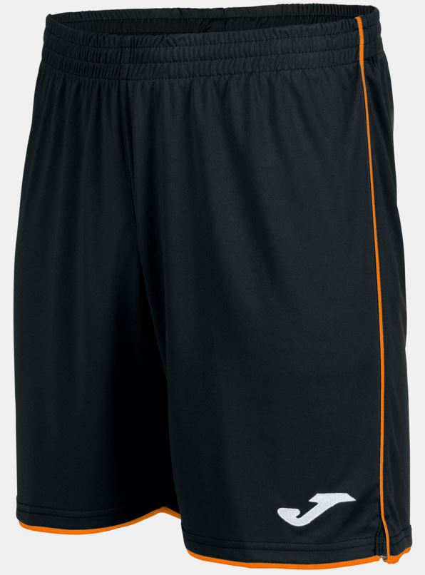 Sportovní šortky JOMA Liga Black-Orange|2XL-3XL