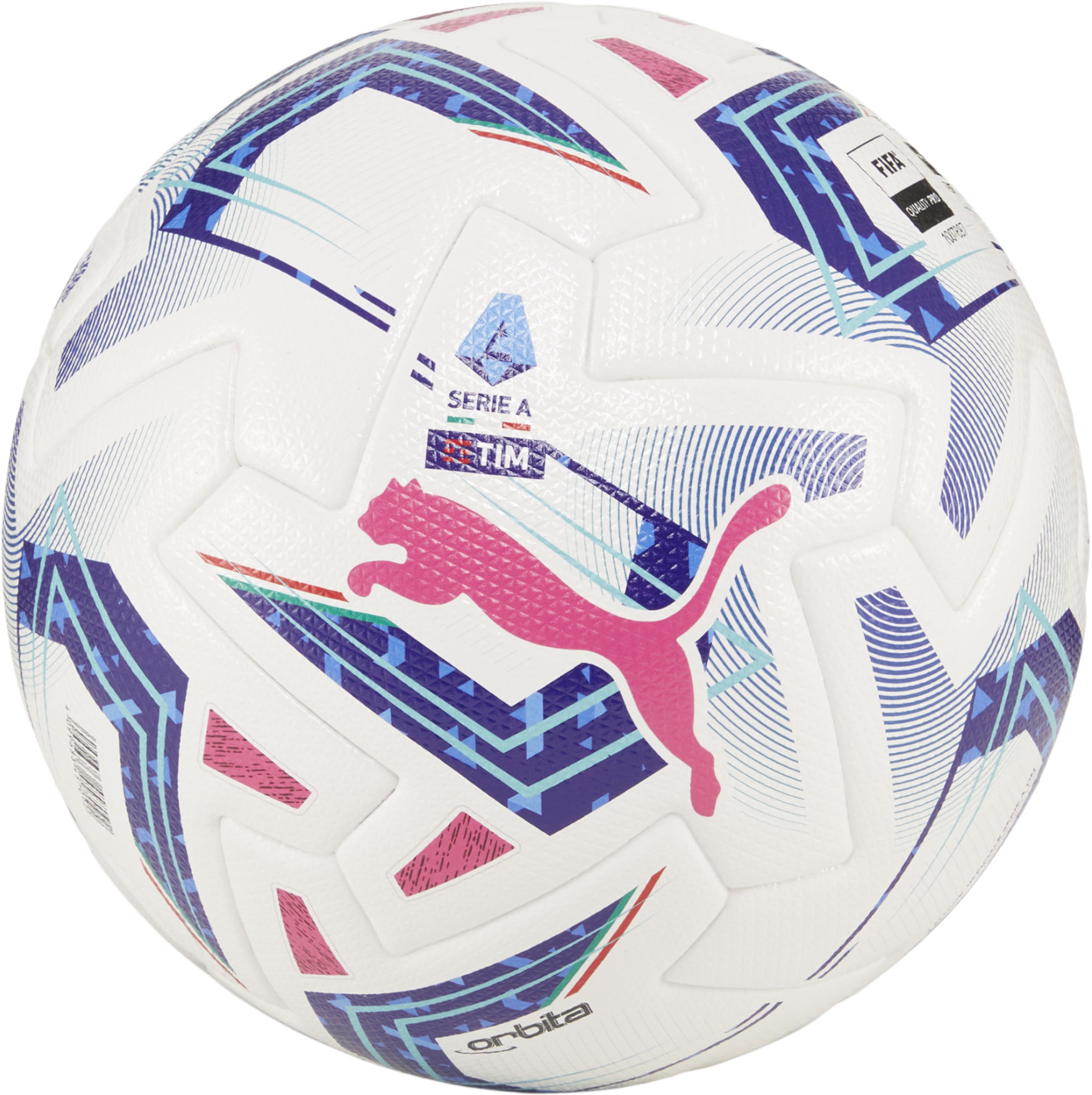 Fotbalový míč Puma Orbita Serie A (FIFA Quality Pro) WP White-Blue Siz