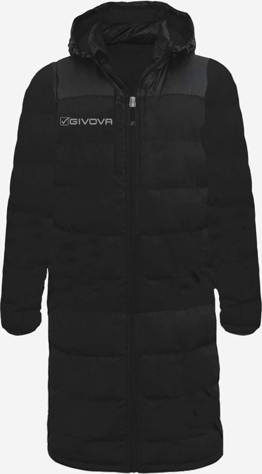 Pánský zimní kabát Givova Black|S
