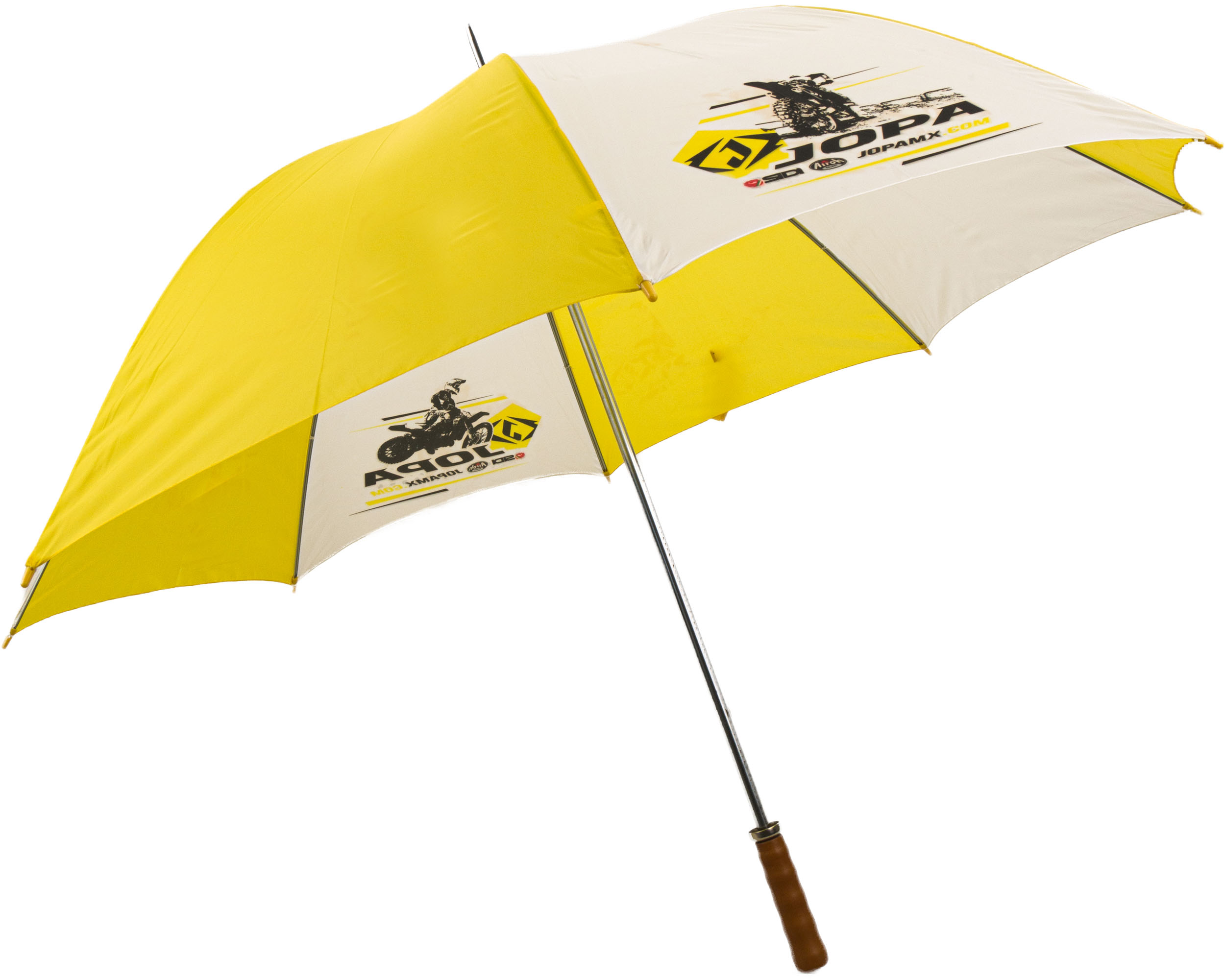 Deštník Impliva Umbrella Yellow-White Moto