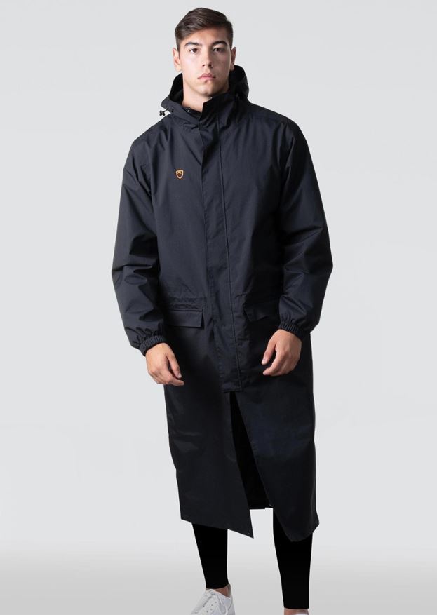 Unisex Kabát PlayerLayer Coat Black|M