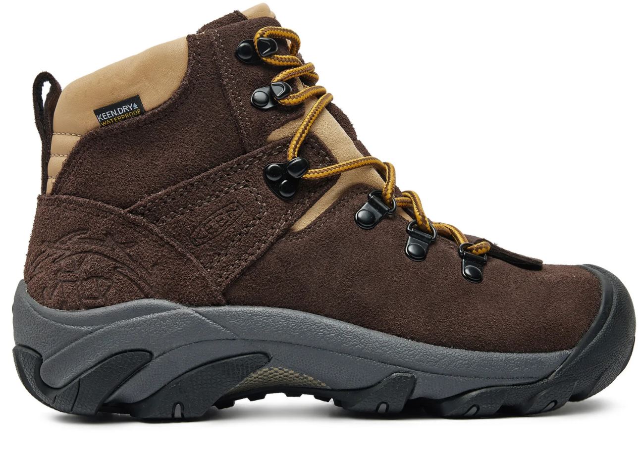 Dámské kožené boty Keen Wmns Pyrenees Mountain Research Brown