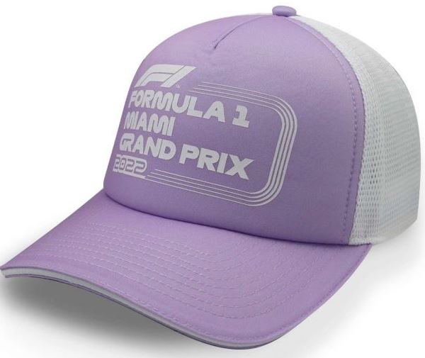 Kšiltovka F1 Miami Grand Prix Pastel Purple