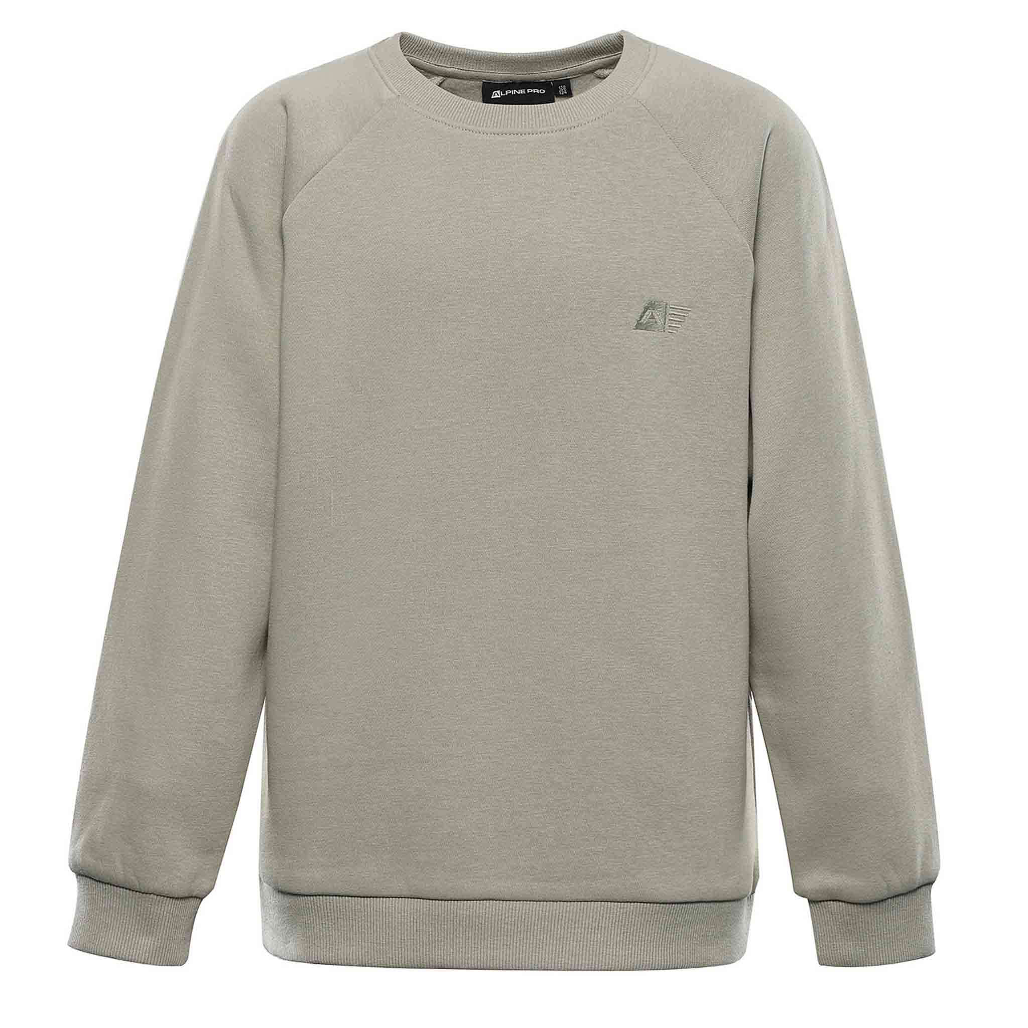 Dětská bavlněná mikina ALPINE PRO NEGGO hnědá