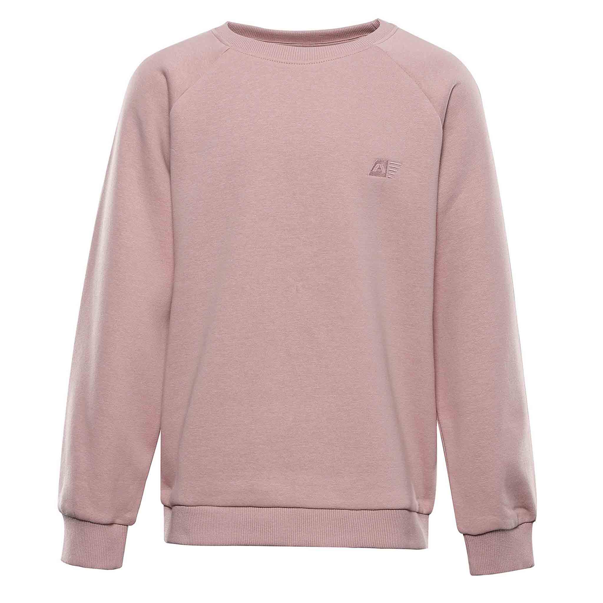 Dětská bavlněná mikina ALPINE PRO NEGGO růžová