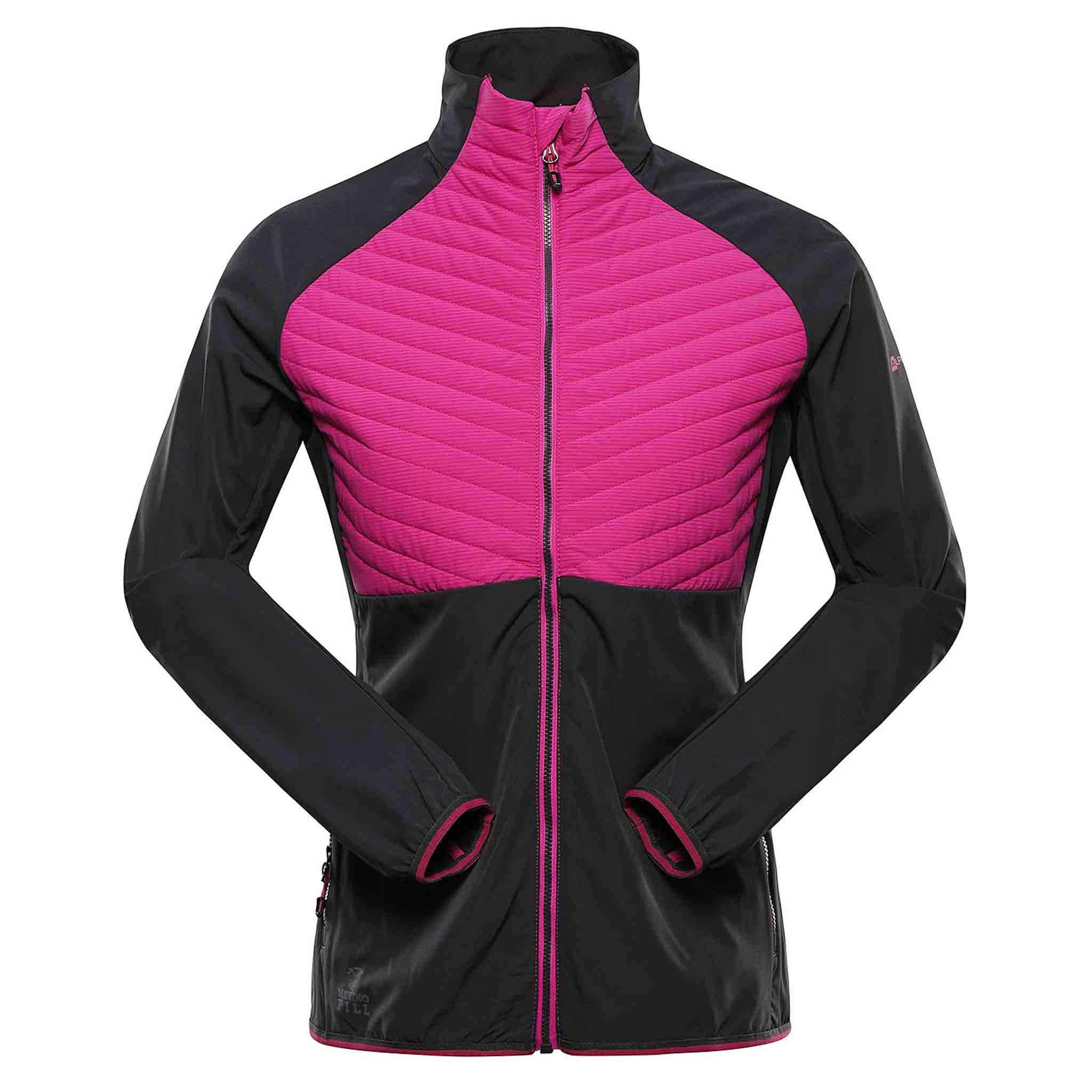 Dámská bunda s merino výplní ALPINE PRO GERLA růžová