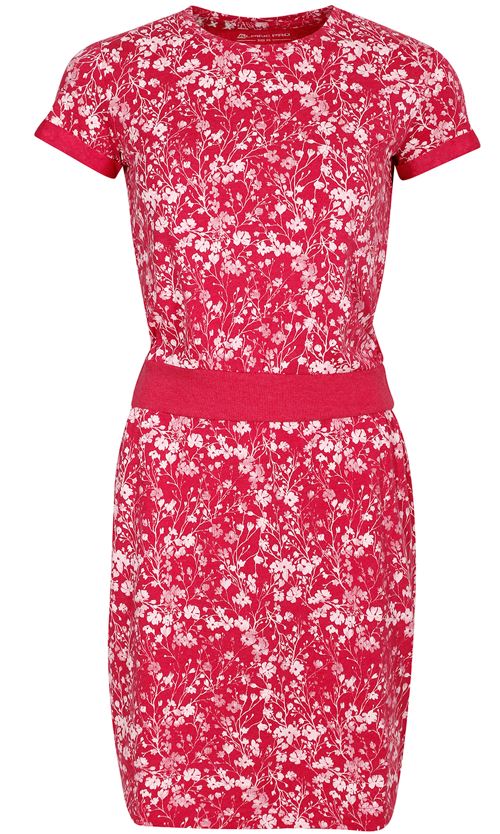 Dámské šaty Alpine Pro Tegeda pink|XS