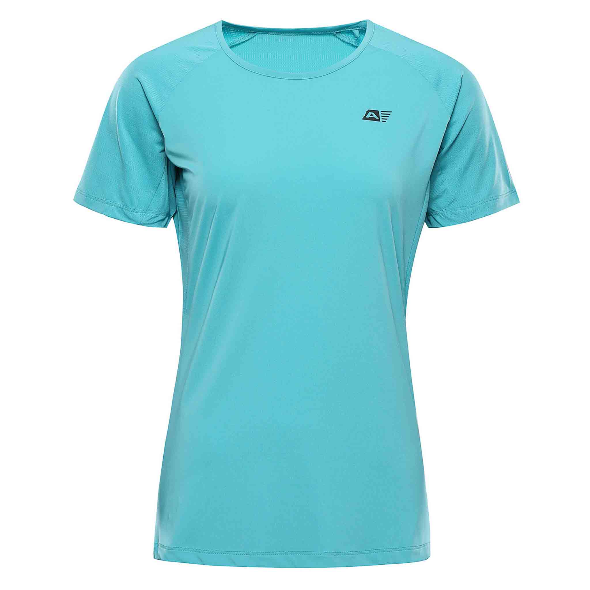 Dámské rychleschnoucí triko s cool dry ALPINE PRO BASIKA modra