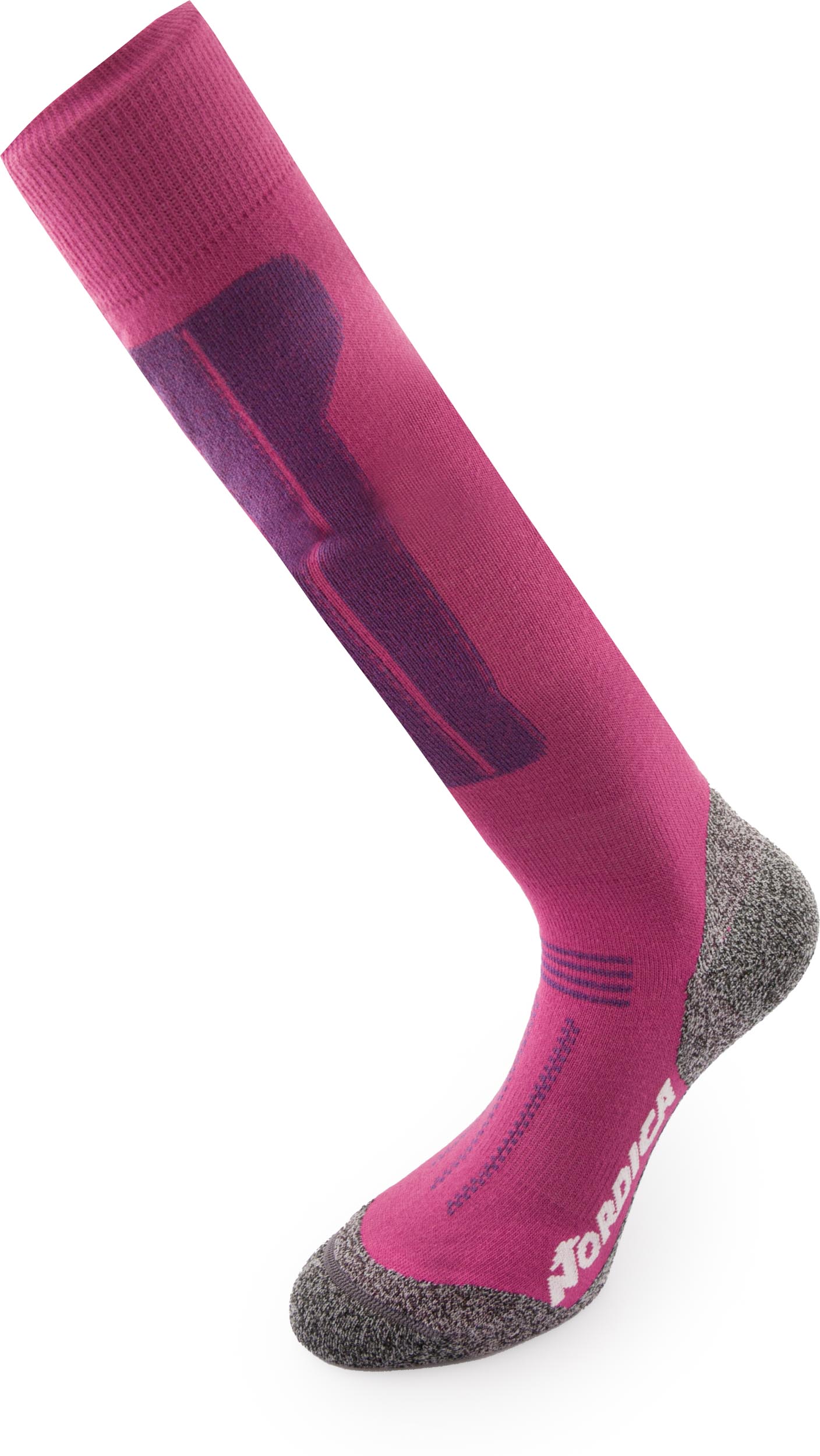 Nordica Ski Socks Pink-White 1p|27-30