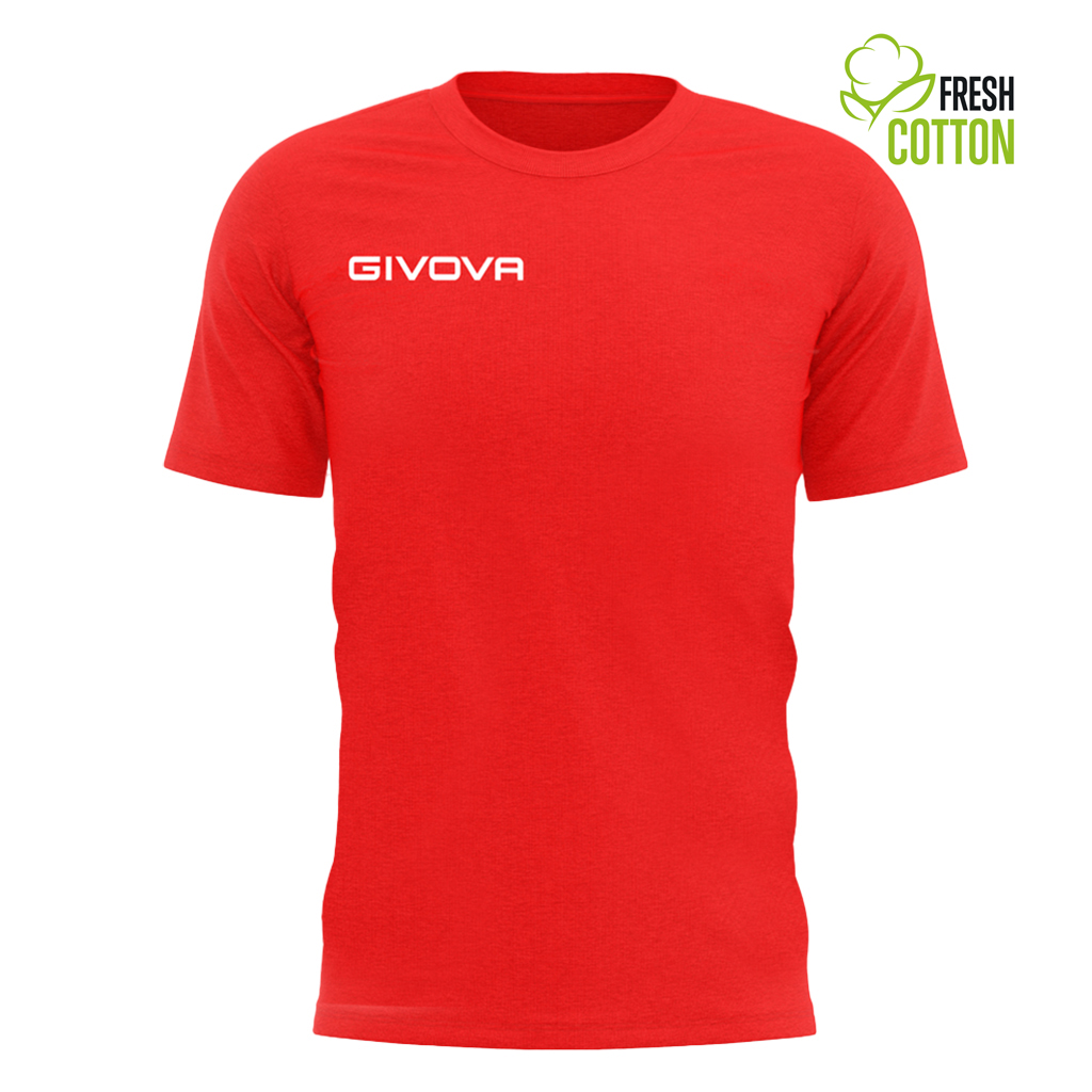 Bavlněné triko Givova Fresh red|XL