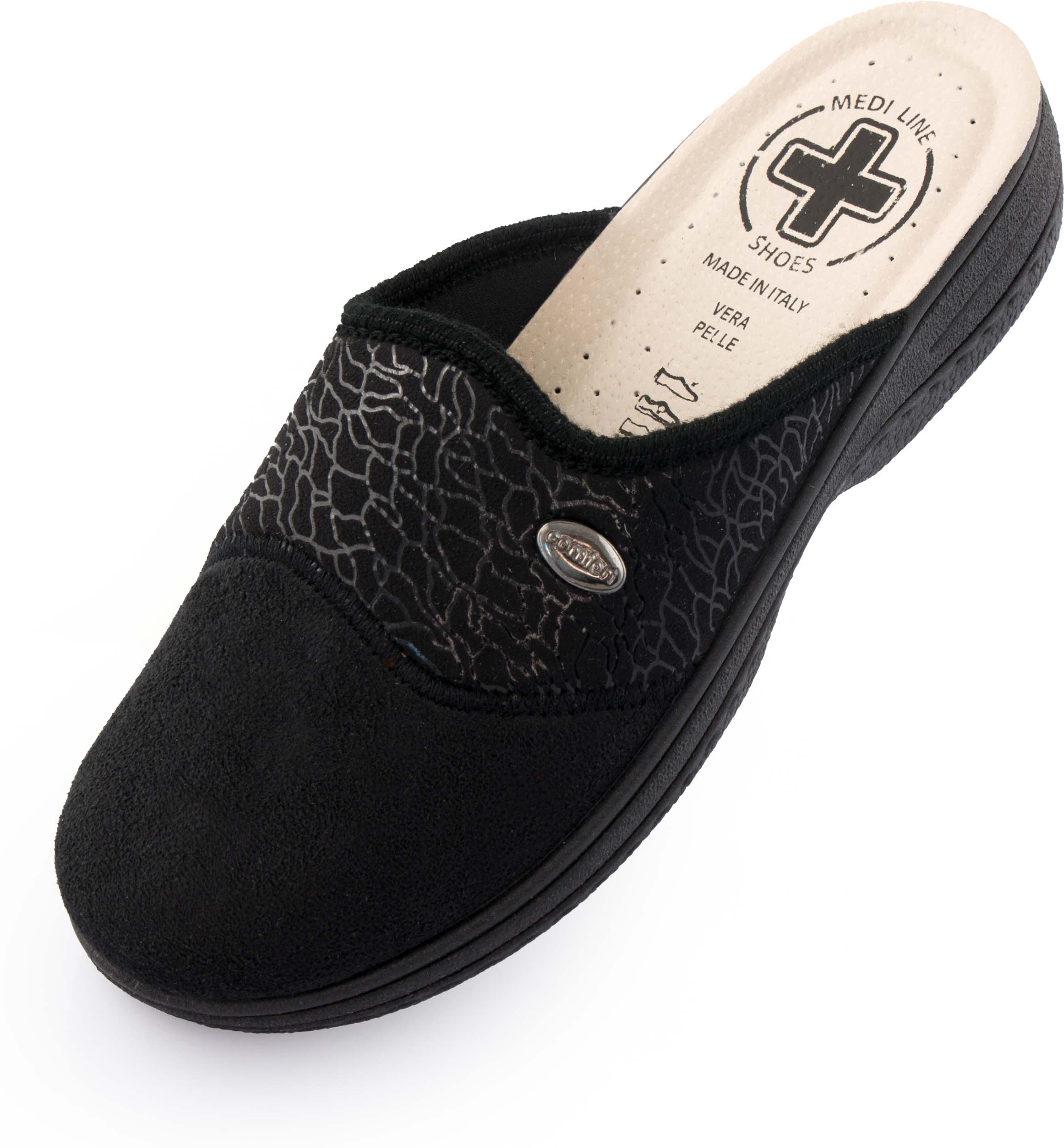 Dámské pantofle Mediline 554 Stretch Black|39