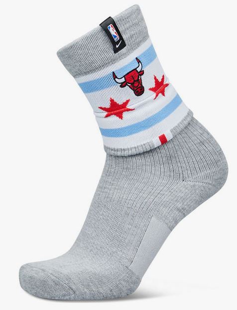 Ponožky Nike NBA Chicage Bulls Courtside Socks|42-46