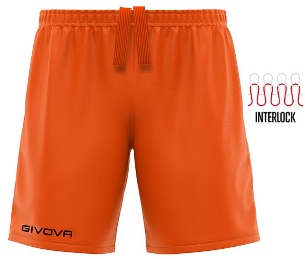 Sportovní šortky Givova Short Capo orange|2XS