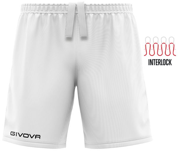 Sportovní šortky Givova Short Capo white|XL