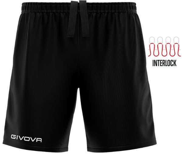 Sportovní šortky Givova Short Capo black|3XL