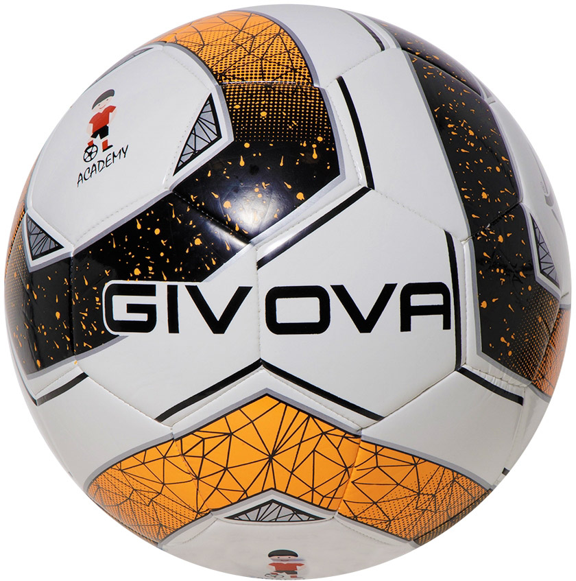 Fotbalový míč Givova BALL ACADEMY SCHOOL BLACK-FLUO|4