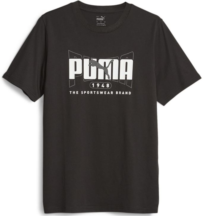 Pánské triko PUMA Graphics Execution Black|XL