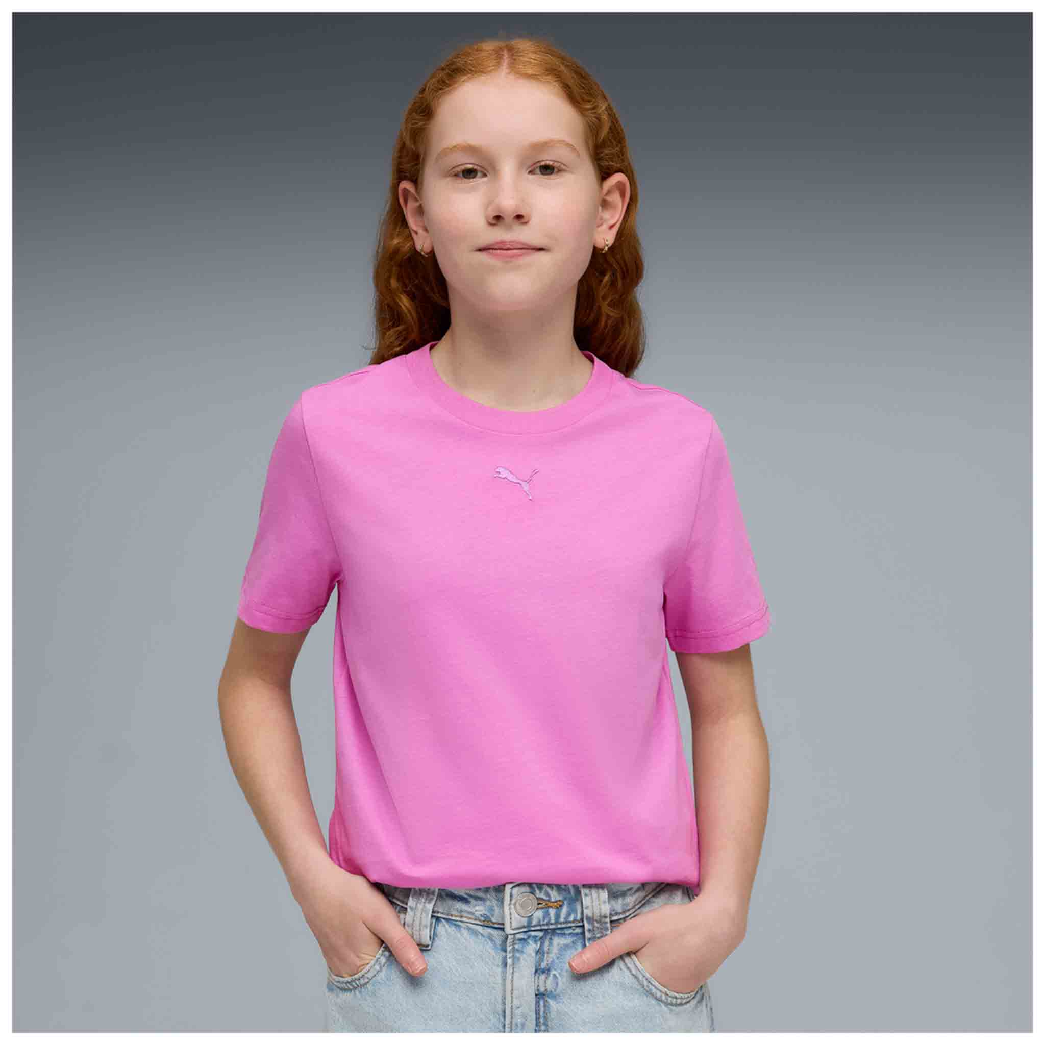 Dětské tričko PUMA ESS Centered Cat Logo Tee G