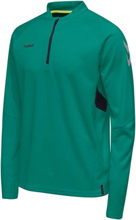 Pánská mikina Hummel Men Tech Move Half Zip Green_3