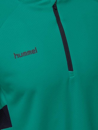 Pánská mikina Hummel Men Tech Move Half Zip Green_4