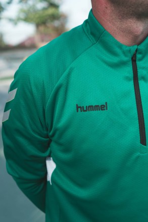 Pánská mikina Hummel Men Tech Move Half Zip Green_6