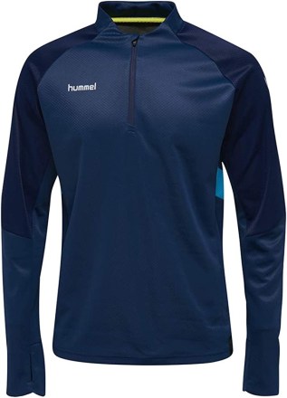 Pánská mikina Hummel Men Tech Move Half Zip Blue2_1